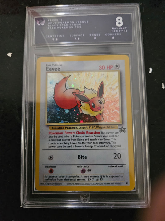 Eevee Black Star Promo 2000 ARK 8