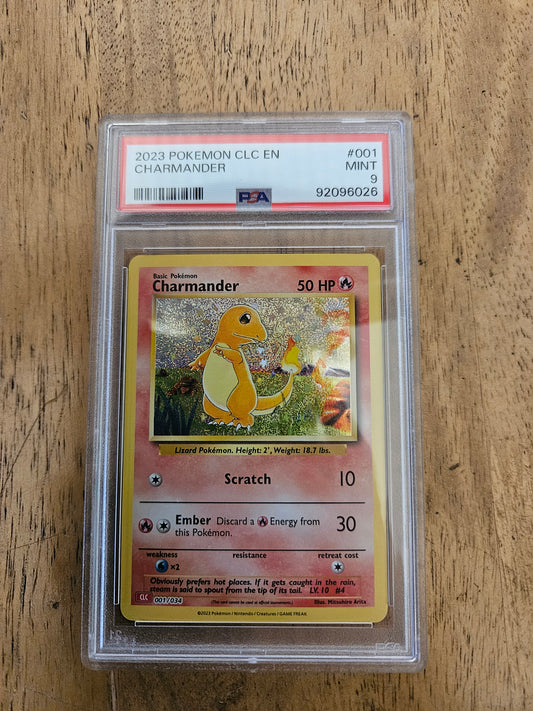 PSA 9 Charmander - Classic Collection 2023