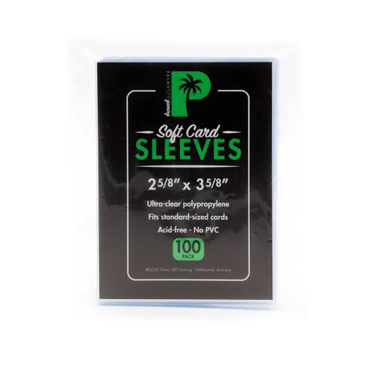Palms Off Soft Card Sleeves (2 5/8 x 3 5/8)