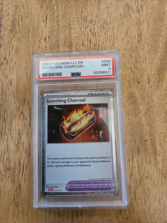 PSA 9 Scorching Charcoal - Classic Collections 2023