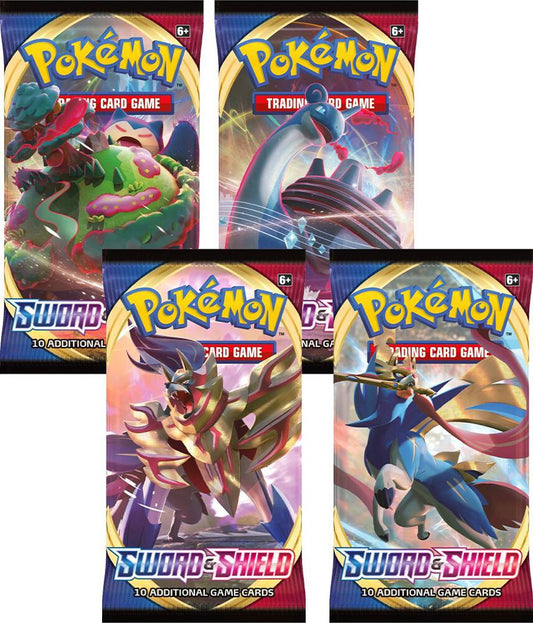 Sword and Shield Base Art Set (4x Booster Pack)
