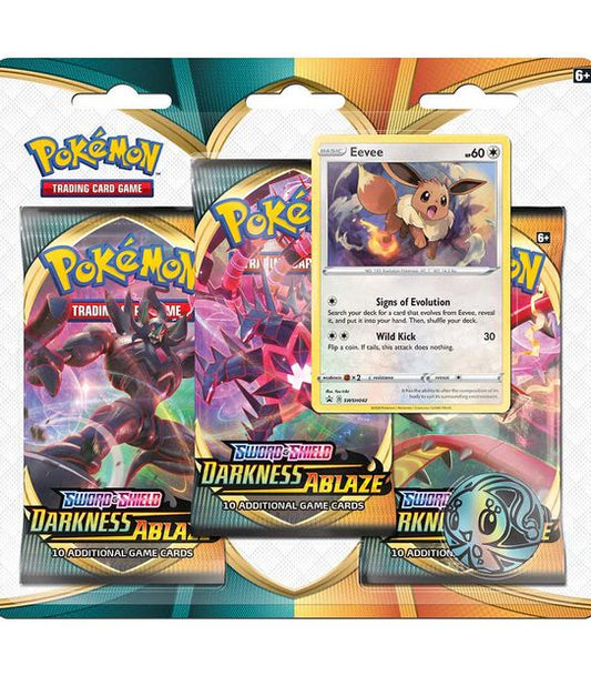 Darkness Ablaze Triple Blister (Eevee Promo)
