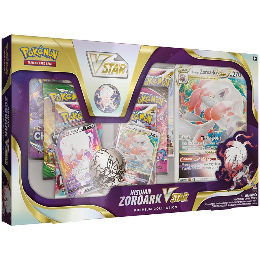 Hisuian Zoroark VStar Premium Collection Box