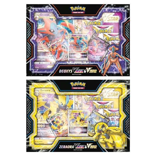 Deoxys/Zeraora Vmax & Vstar Battle Collection Box